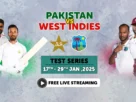 Pakistan vs West Indies, 1st Test - Live Cricket match