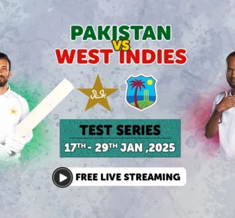 Pakistan vs West Indies, 1st Test - Live Cricket match